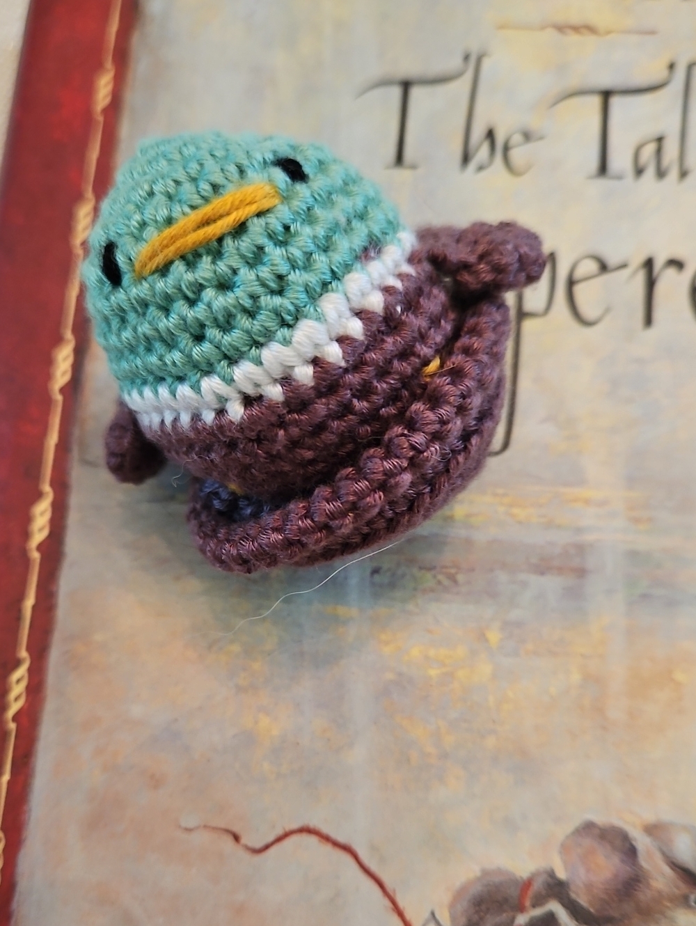 Crochet Duck Bookmark - Picture 5 of 5